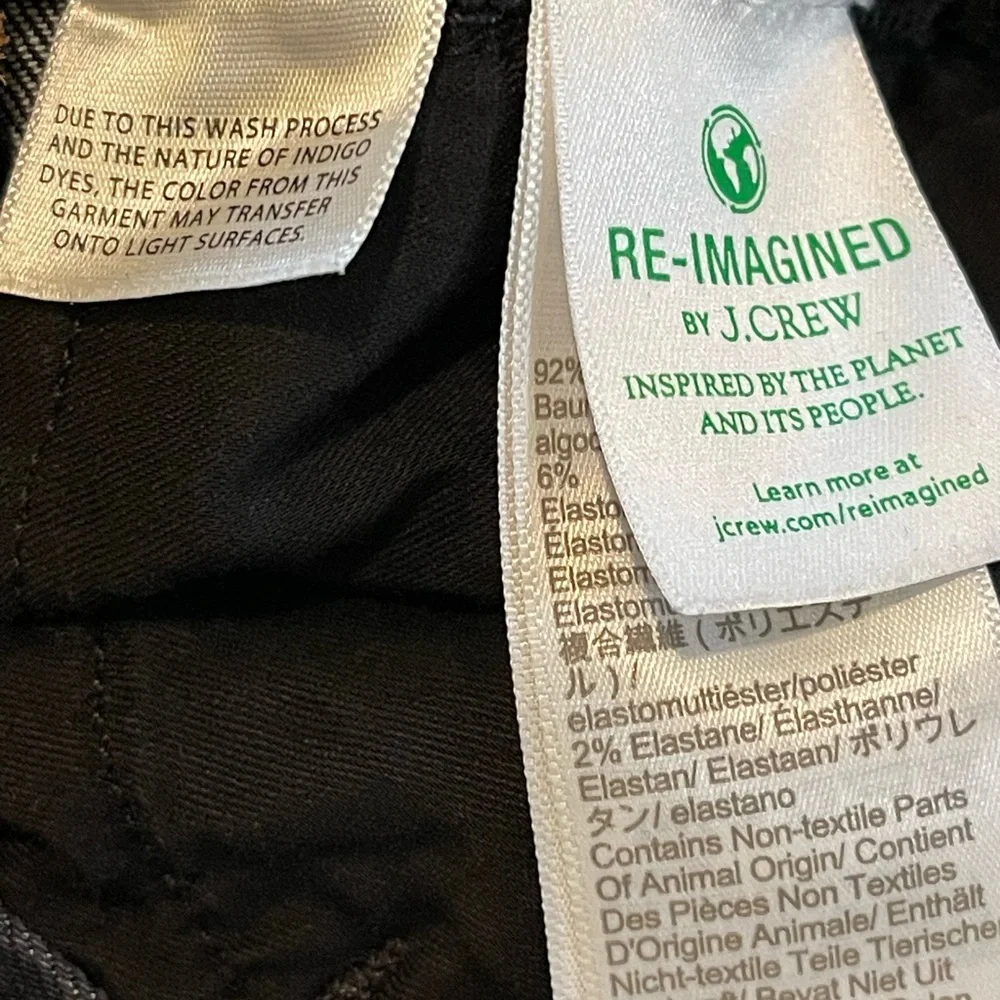 J.Crew Women's Black Demi Crop Boot Jeans 26P - Picture 4 of 9
